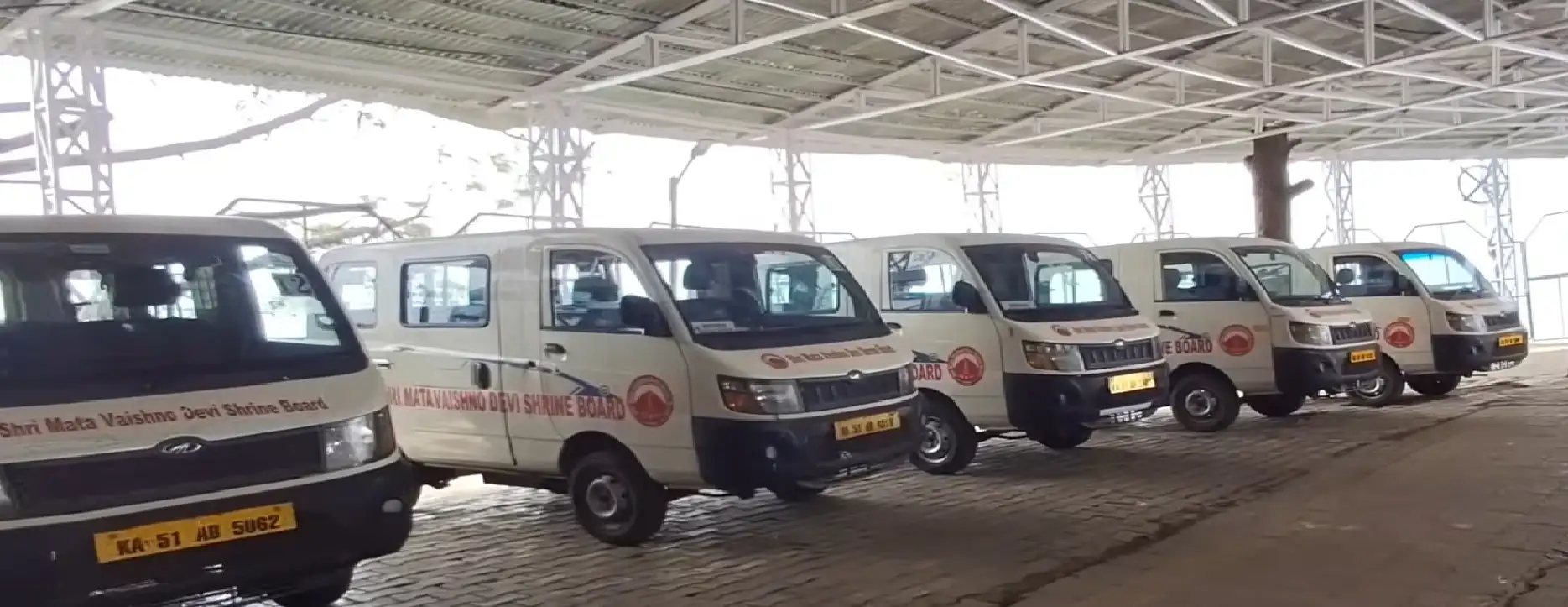 Battery car service on Tarakote Marg route for Mata Vaishno Devi pilgrimage